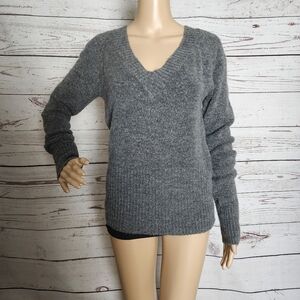 Sweater Project Gray V Neck Sweater XL